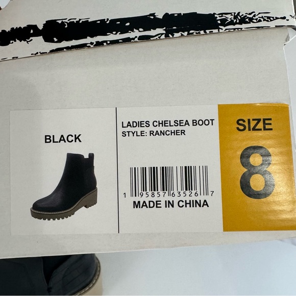 Dolce Vita Chelsea Rancher boots, size :8, black. *WILL NOT COME IN BOX. - Picture 14 of 16